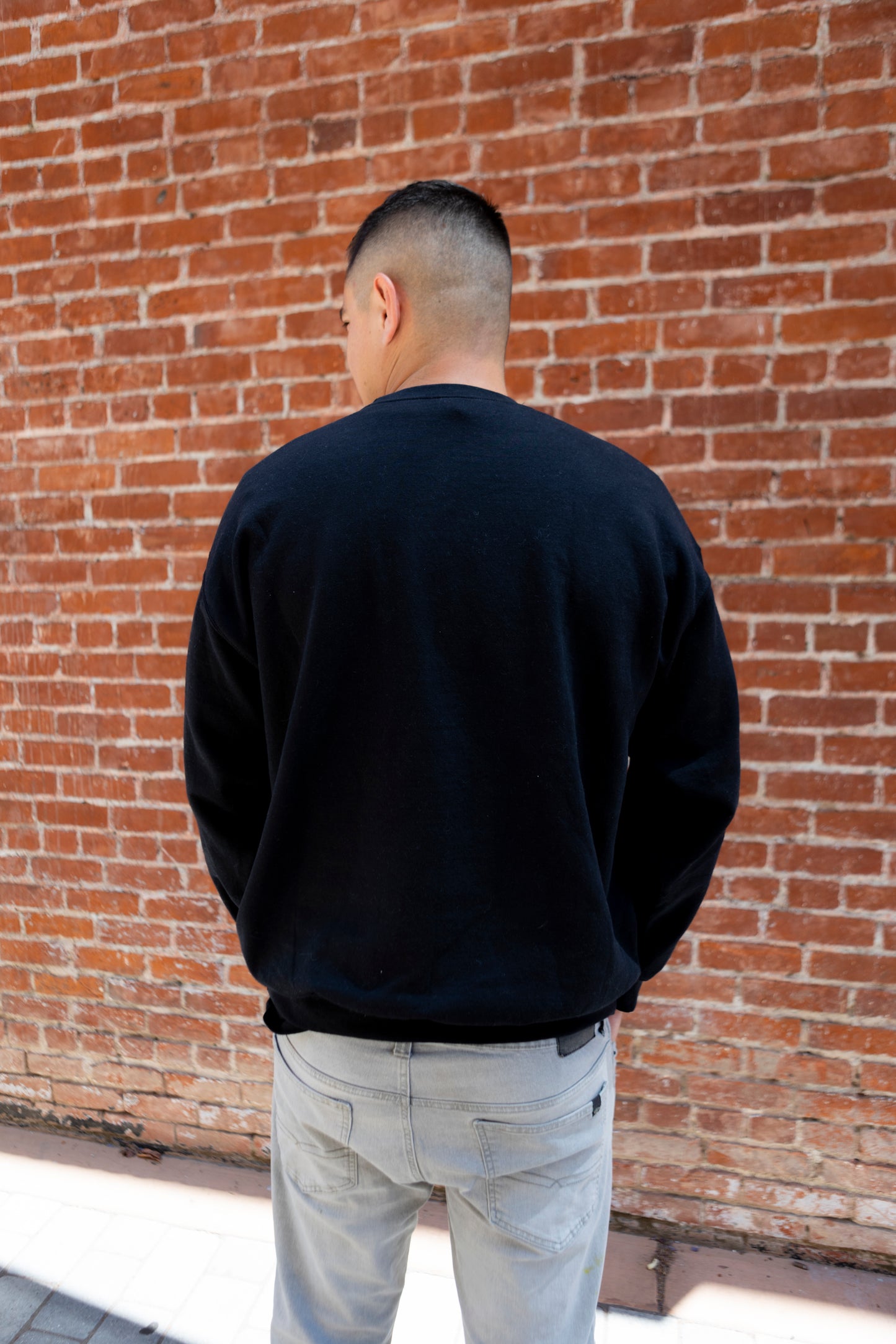 Redeemed White Crewneck Sweatshirt